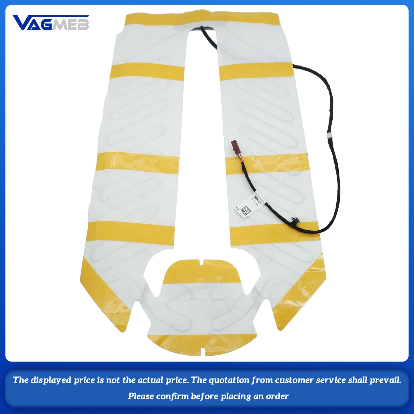 OEM Front driver and passenger seat heating pad back heating package For Skoda Octavia 5DD 963 555B 557B