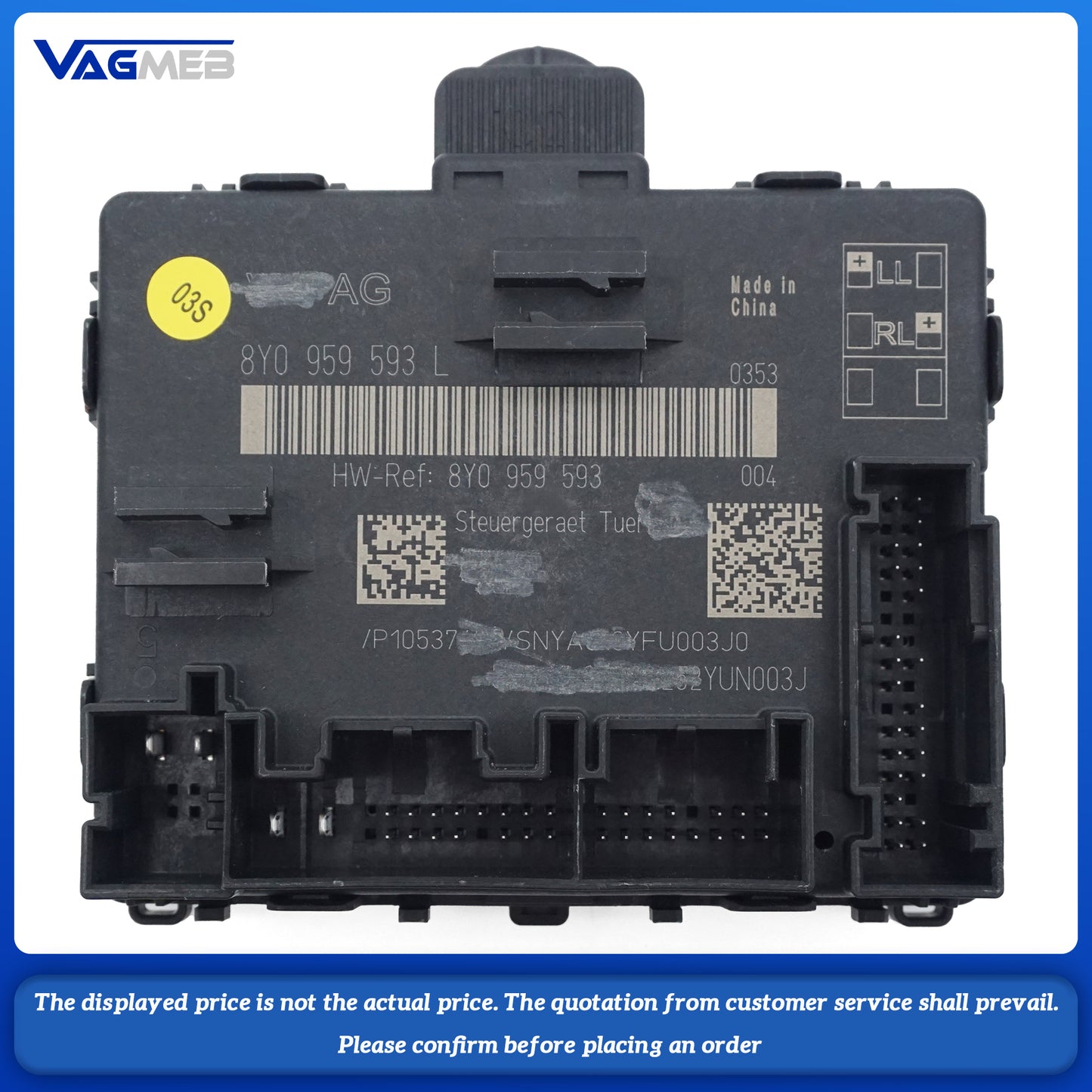 For 2020 Audi Q3 Seat Memory Package