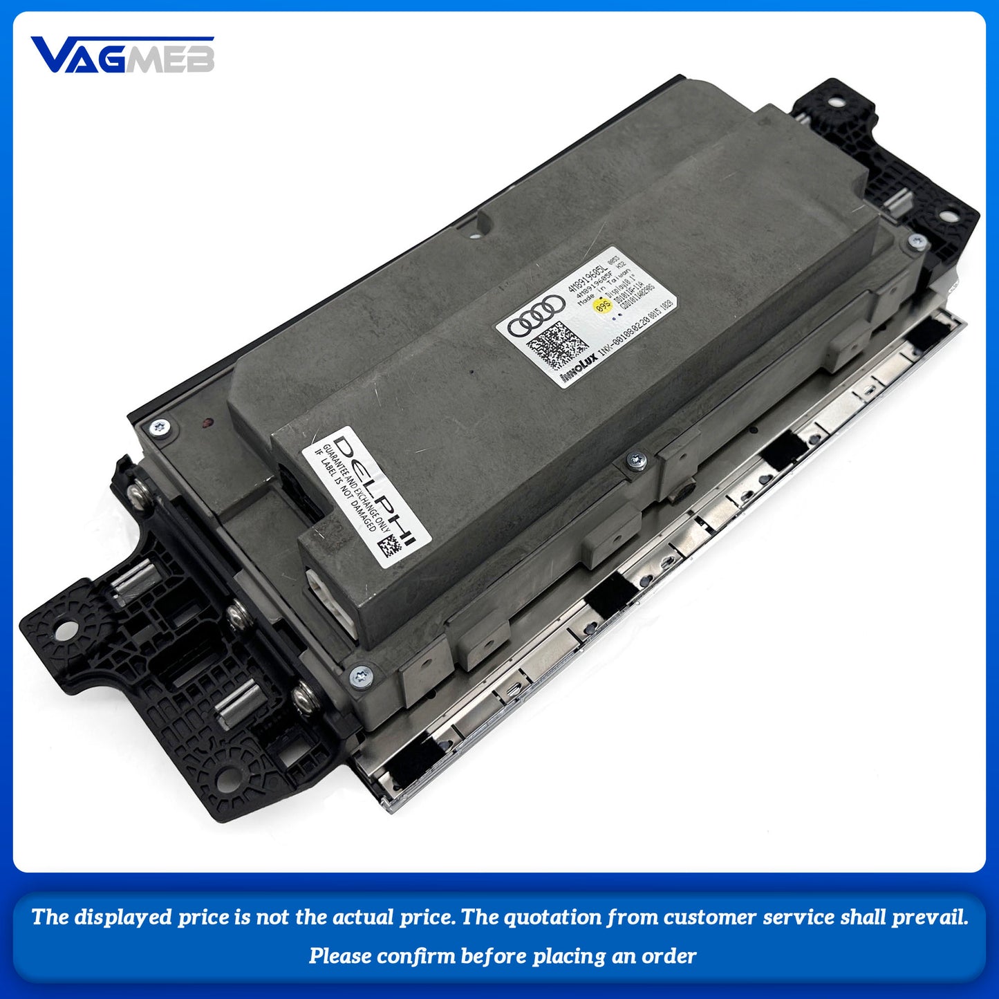 For Audi Q7 Q8 RSQ8 Glass screen 9.2-inch 4M8 919 605L