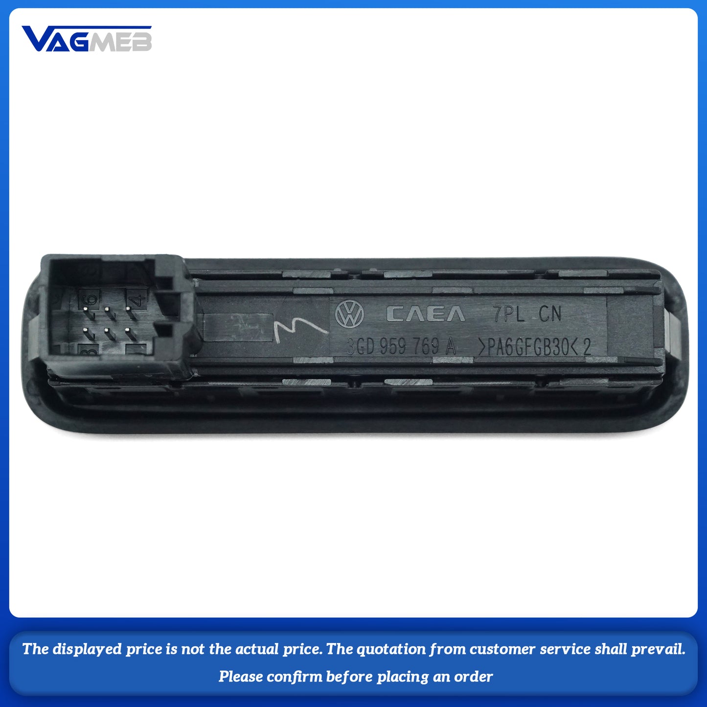 For VW 2019 Passat B8 B8.5 model, a set including driver's seat memory and seat massage function