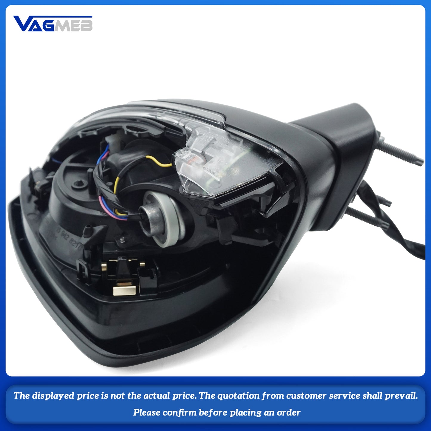 For 2015 Audi A3 8V folding rearview mirror
