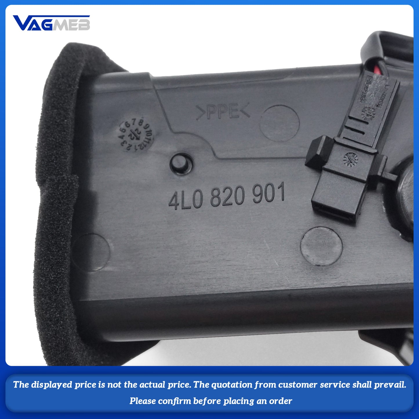 For Audi Q7 Instrument panel air outlet air outlet Workbench air outlet 4L0 820 901 902