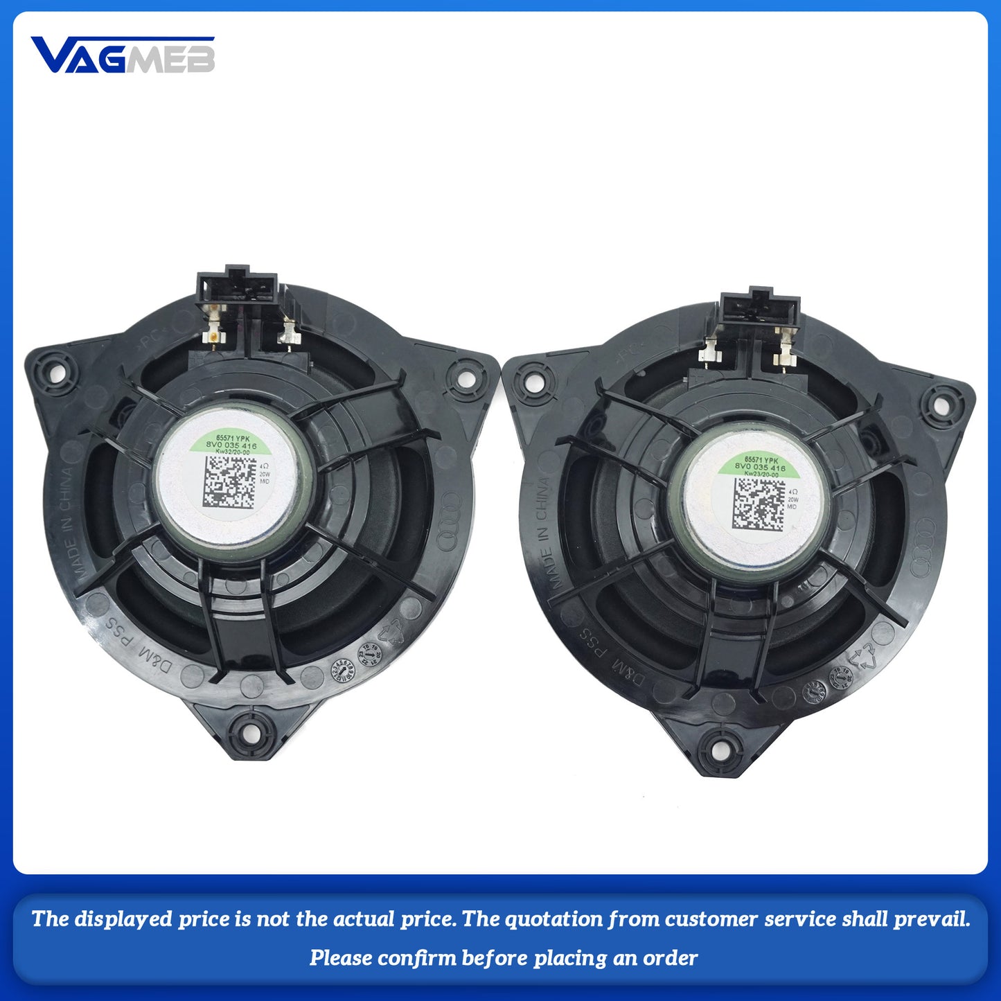 A set of audio system for Audi A6 2024