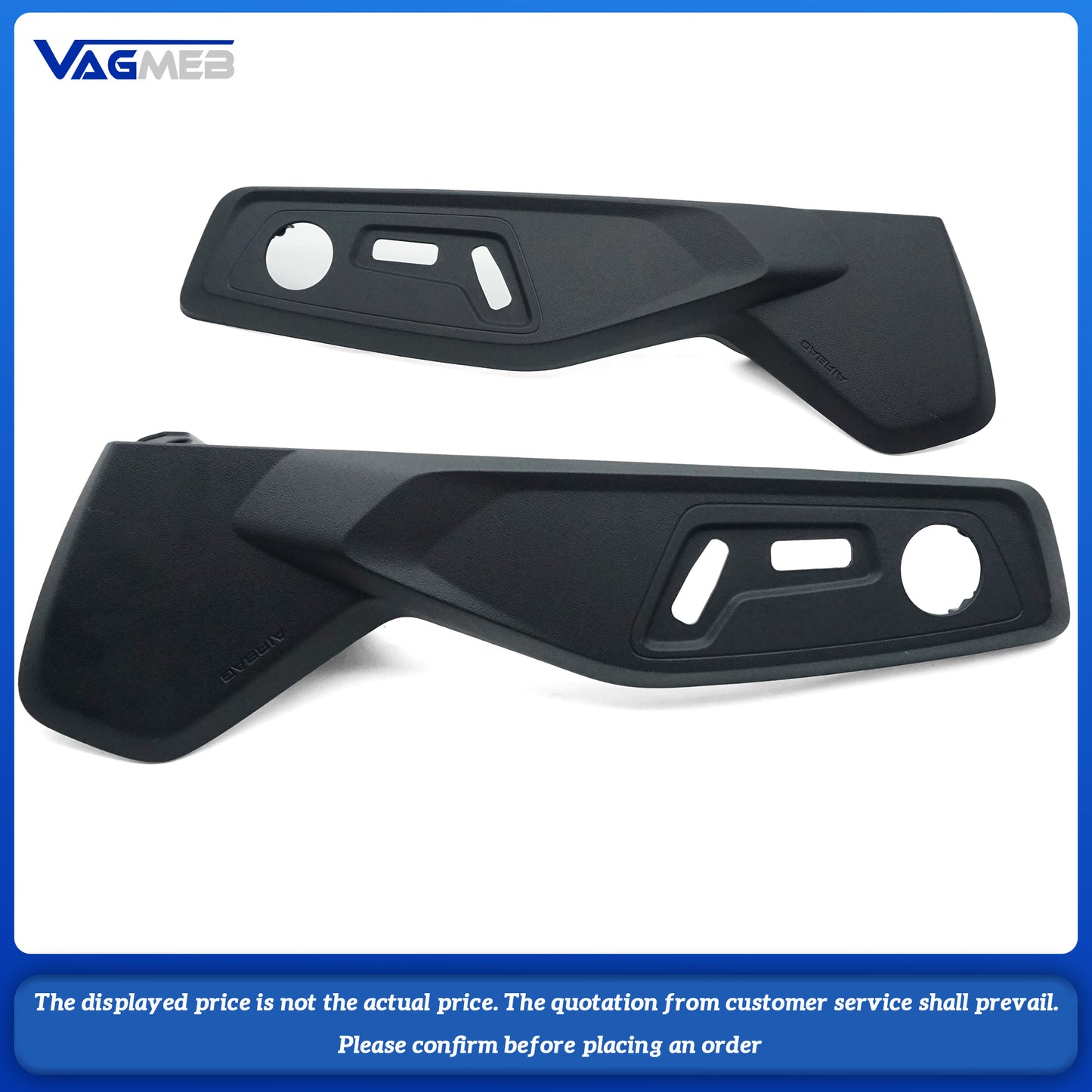 Front Seat Trim Panel Cover For Audi A6C8 LHD Car Seat Side Guard Frame