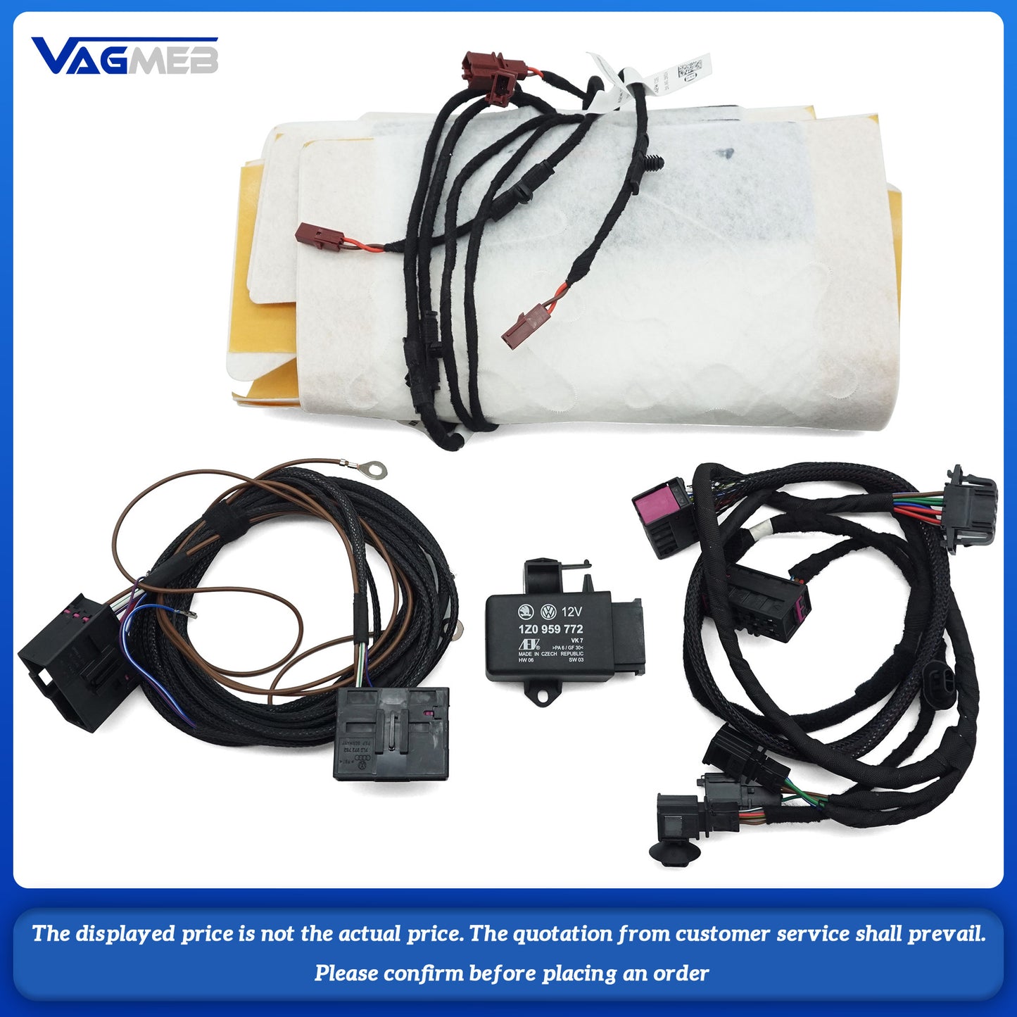 A set of front heating pads for VW 2019 Lavida