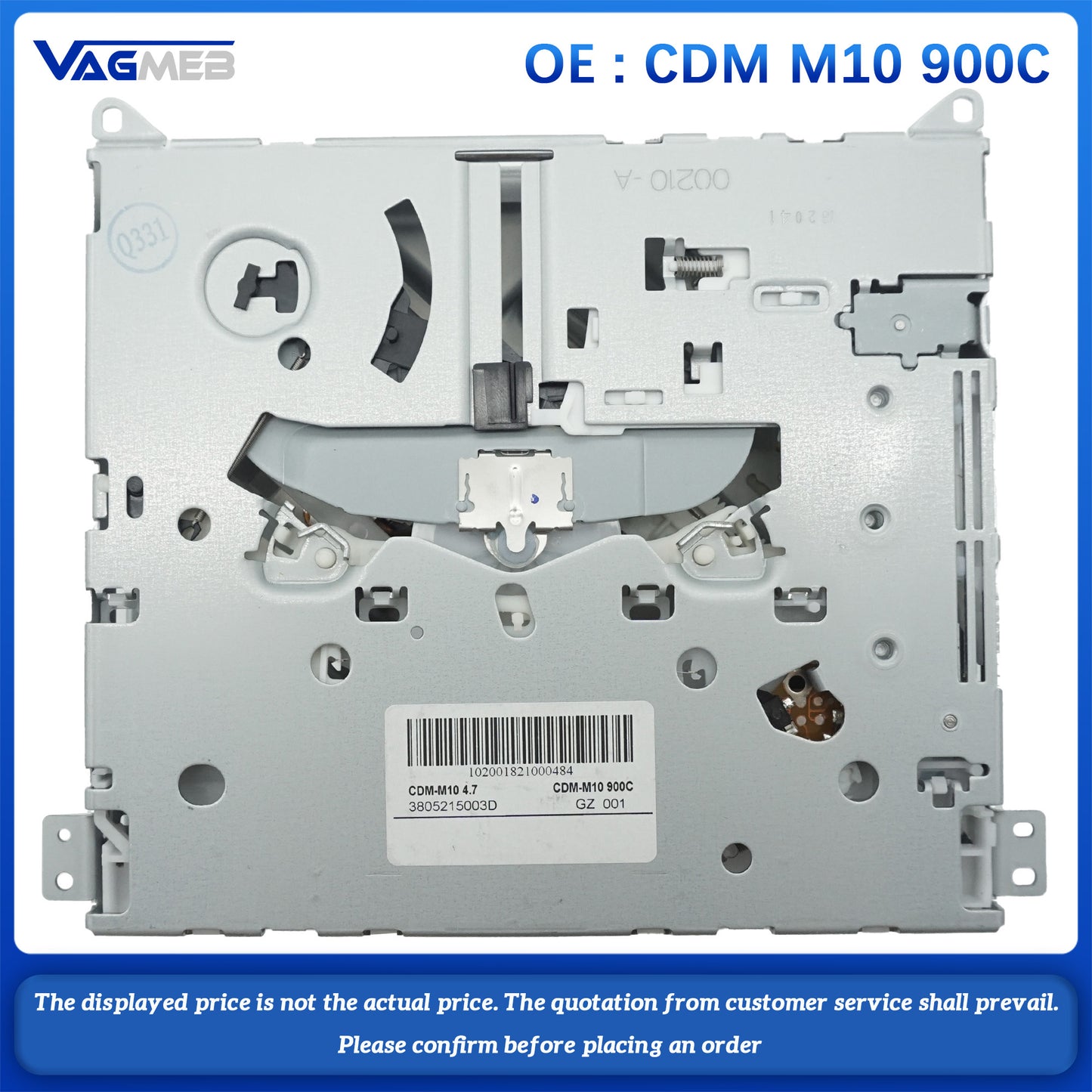 Single cd car mechanism For VW PQ 200 682 series main unit movement MIB BMW CDM M10 900C