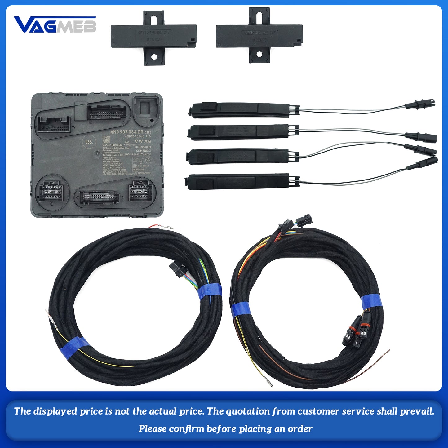 For 2020 Audi A6 C8 four doors keyless kessy entry with
