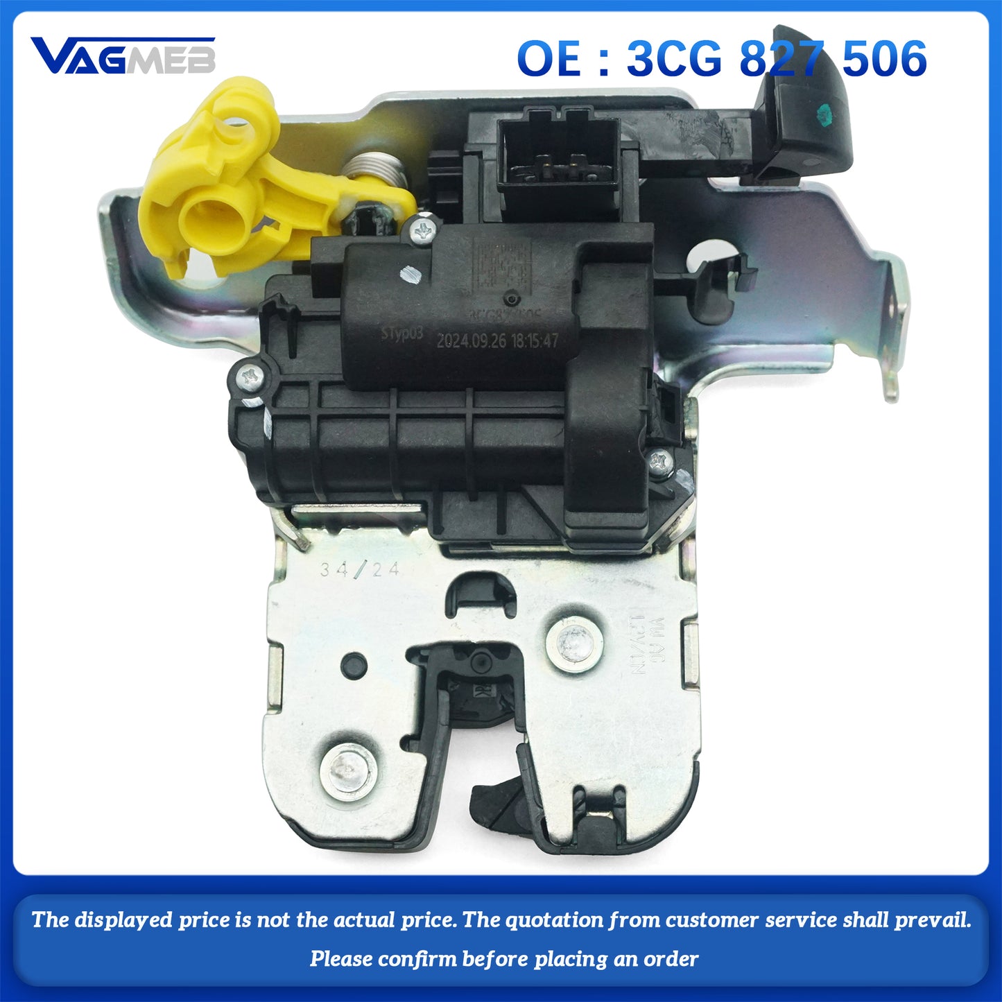 For VW Passat B8 Tiguan MK2 Tharu car electronic door lock 3CG 827 506