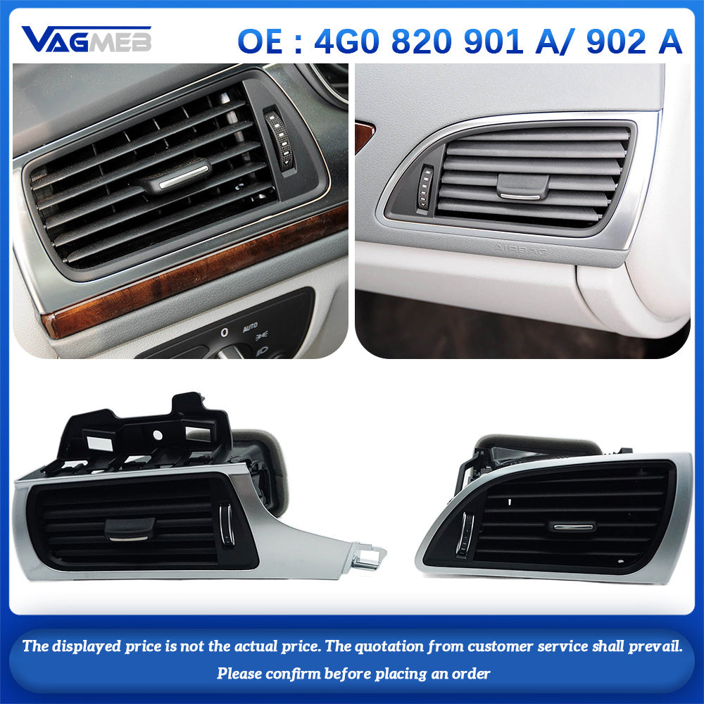 For Audi C7 Air Conditioner Air Outlet Air Conditioning Outlet Vent 4G0 820 901 A 4G0 820 902 A
