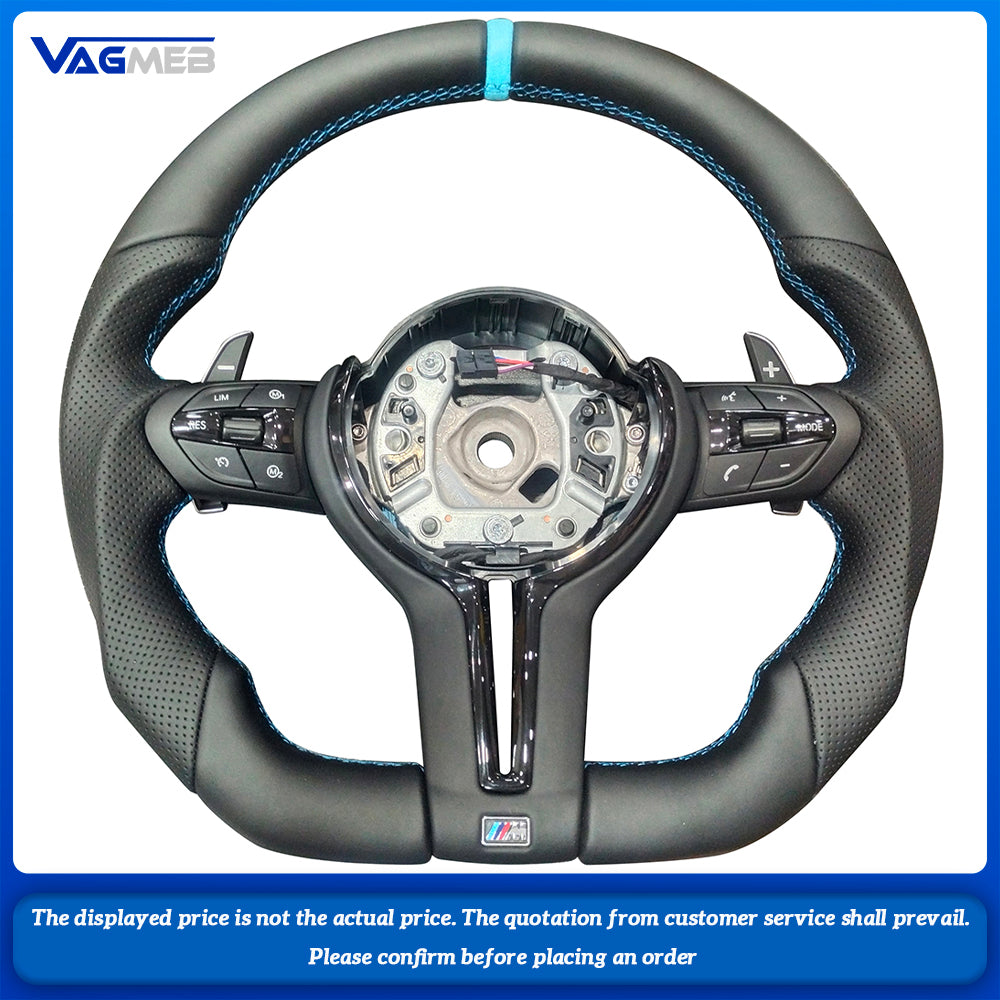 Steering Wheel Suitable For Bmw F30 F10 F31 F20 E90 Is Made Of leather Material And Sports Steering Car Accessories