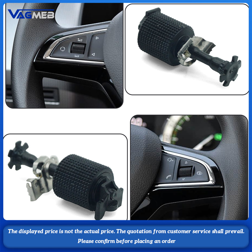 Multifunctional Steering Wheel Button Key Steer Switch Roller For Skoda Rapid Spaceback Karoq Kodiaq Fabia Scala Yeti Octavia