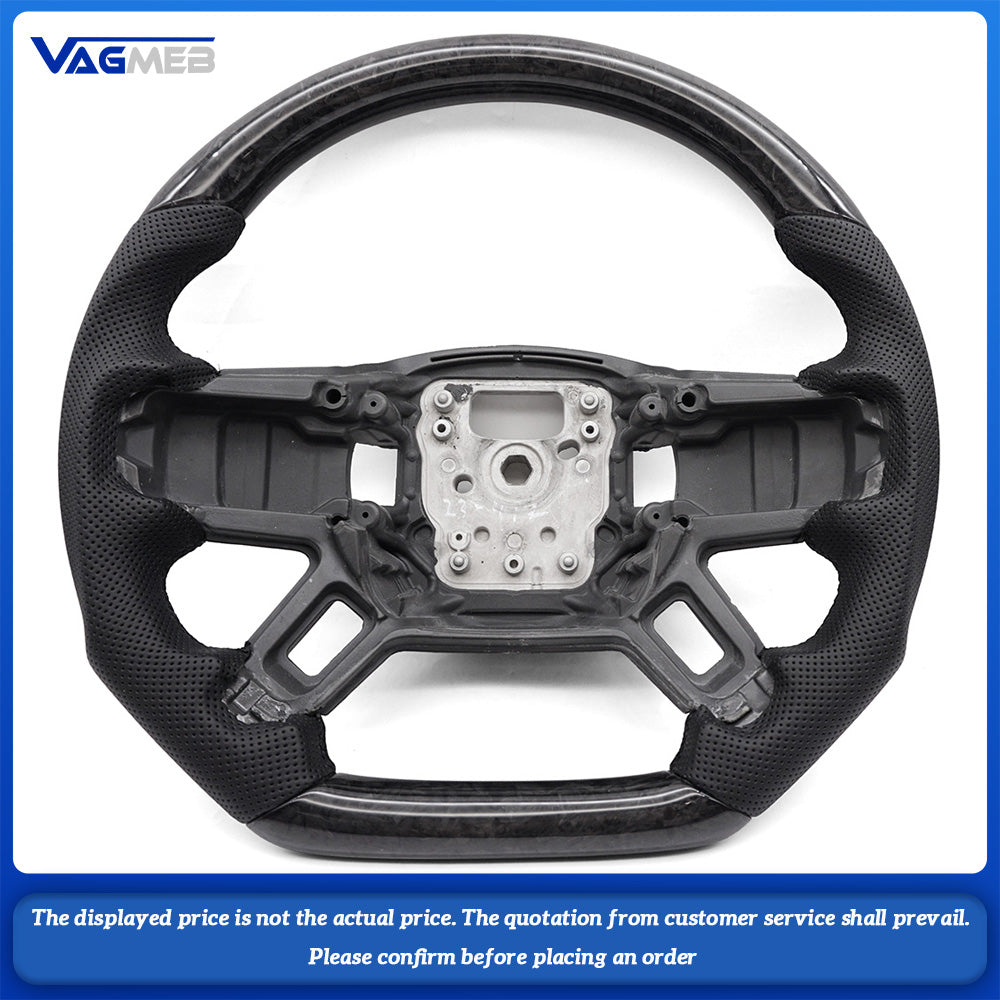 Racing Car Auto Parts Carbon Fiber Steering Wheel For LandRover Defender Full