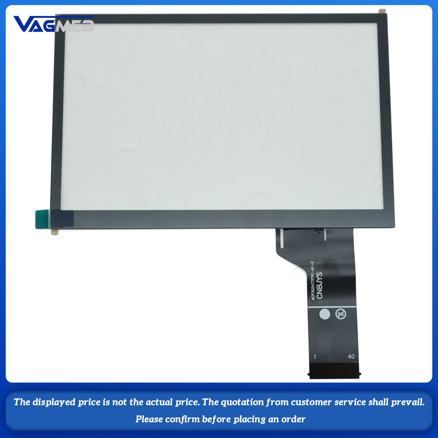For VW MIB2 MIB STD2 radio multimedia Navi 6.5-inch touchscreen