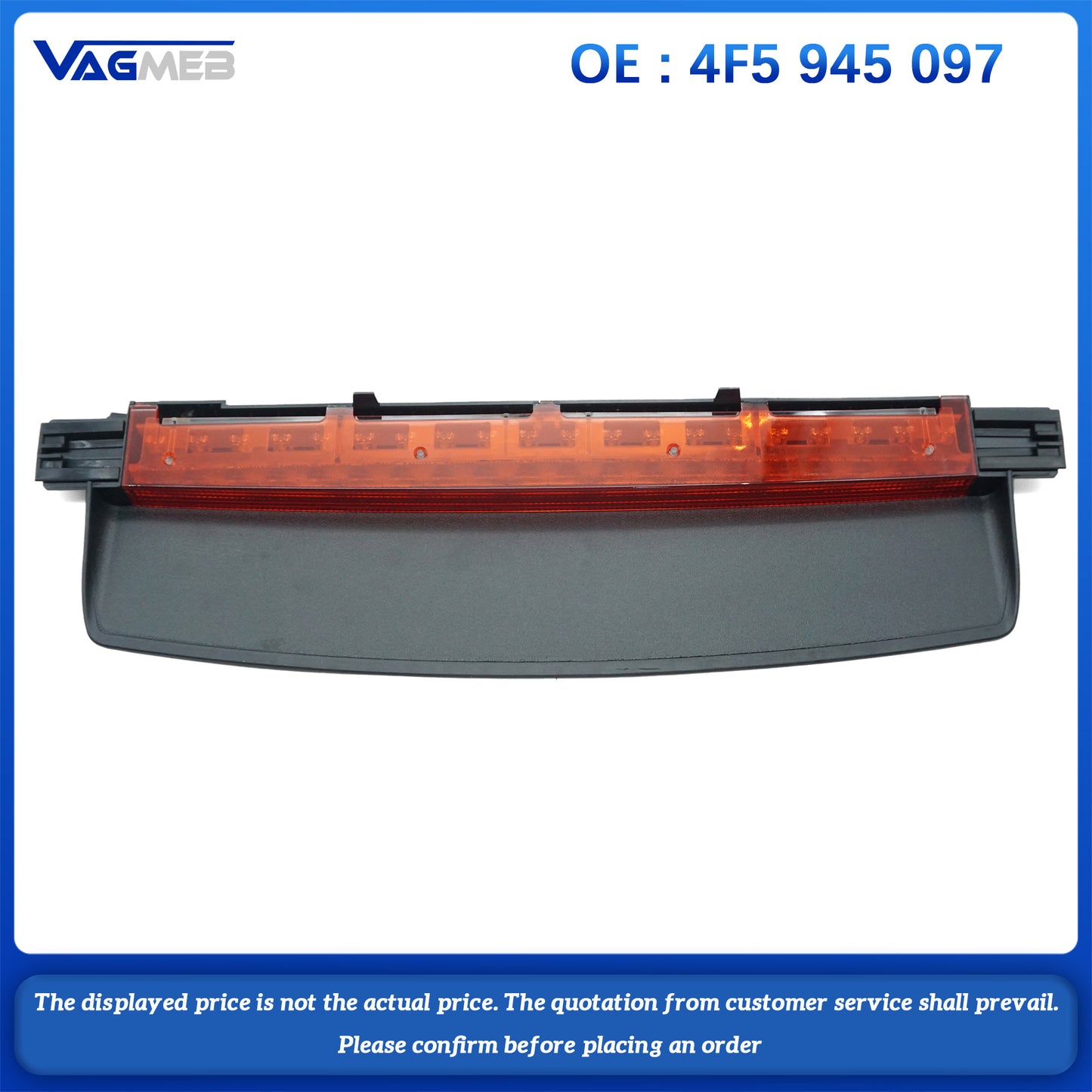 Anti rear end collision light Parking assist light High brake lights 4F5945097 For Audi A6 C6 S6