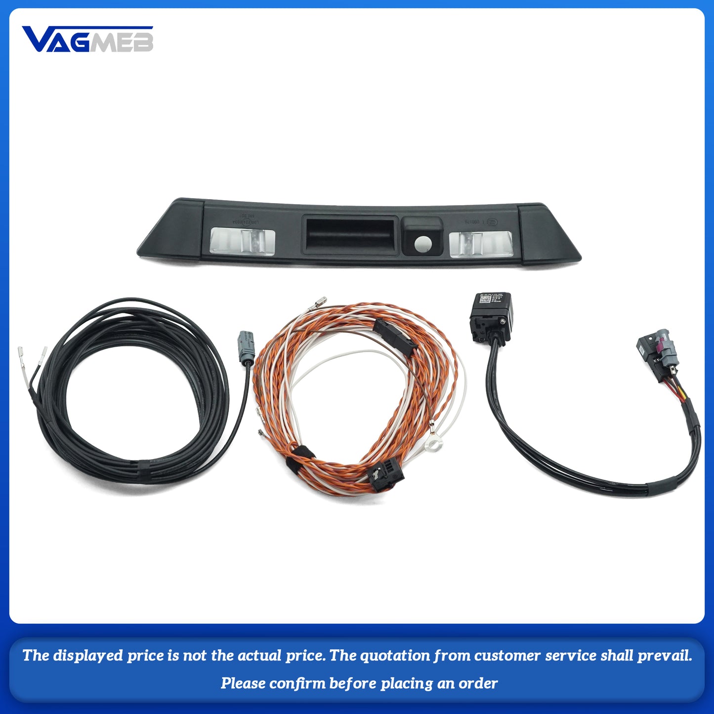 High Quality Tailgate Trunk Lid Door Switch Handle For Audi TT RS 2016 Car Accessories