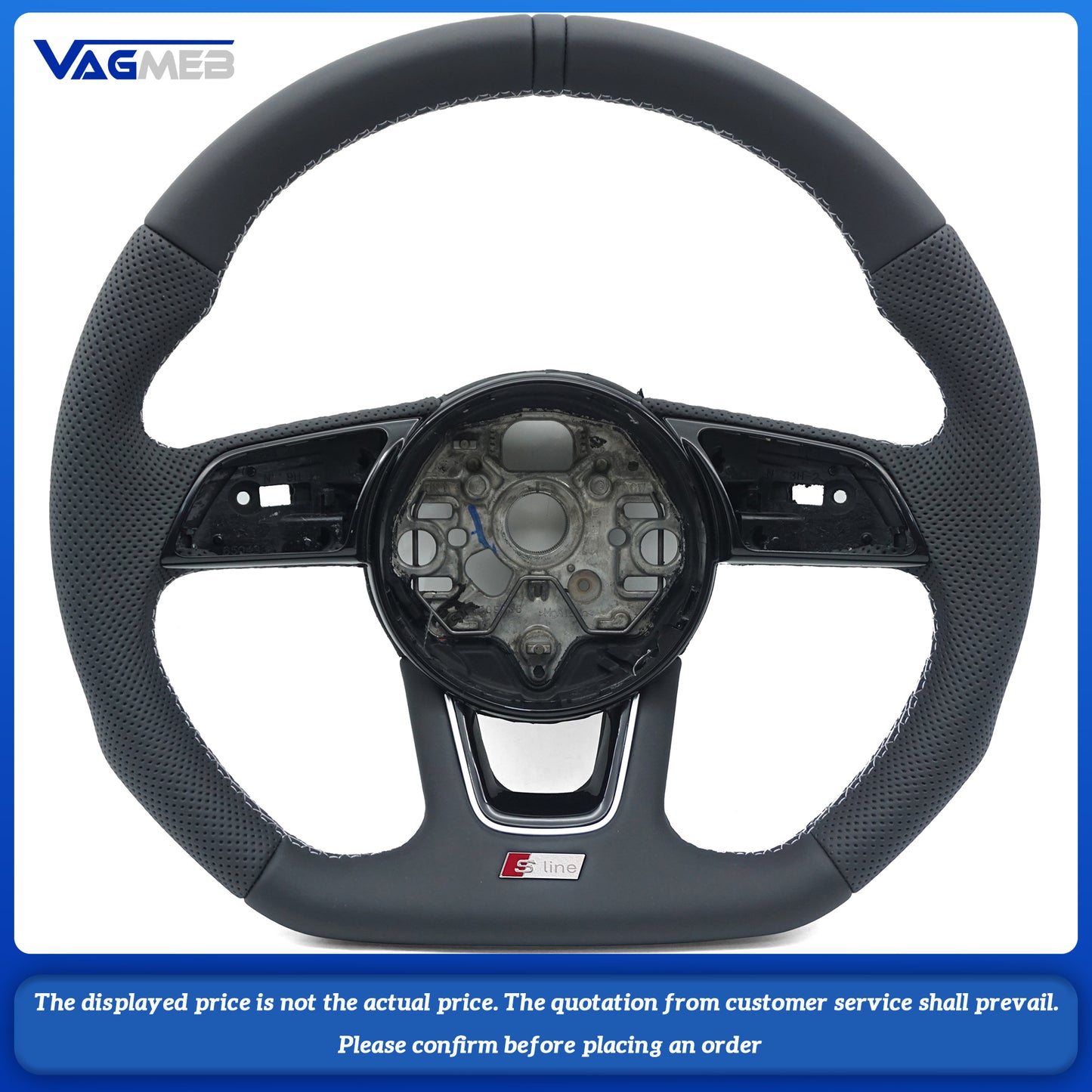 For Audi A3 8Y Sline Logo Steering Wheel