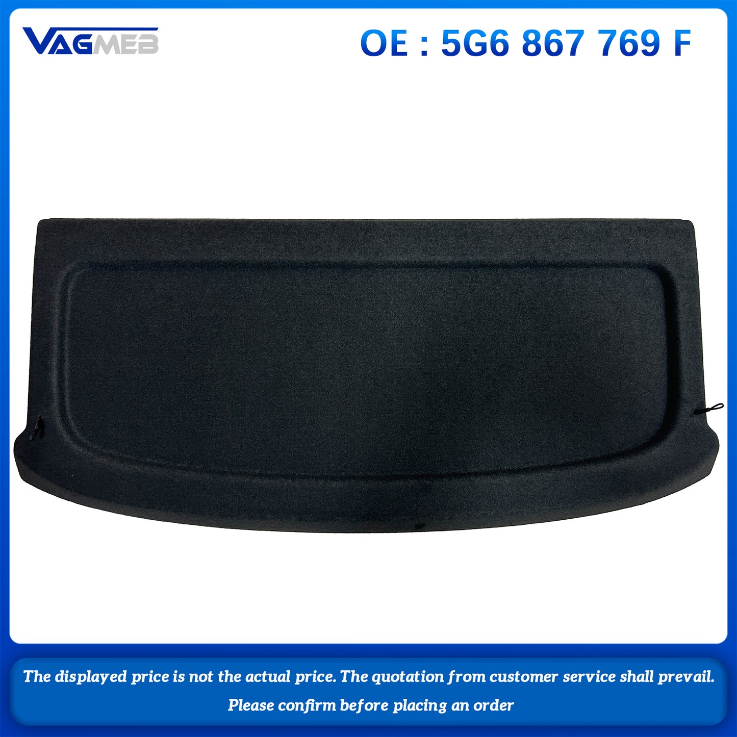 car accesories cargo cover For VW Golf MK7 5G6 867 769F