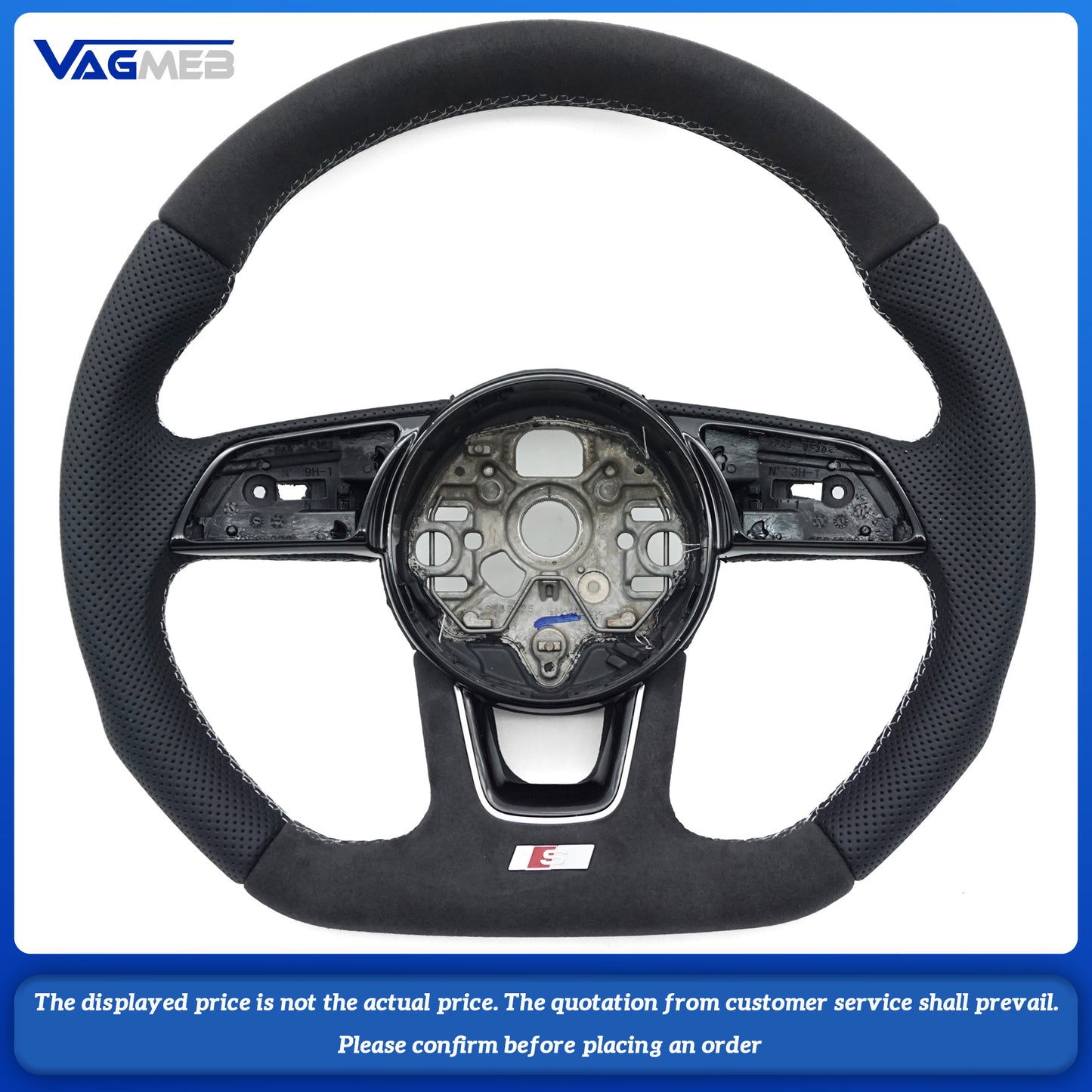 For Audi S logo A3L Steering Wheel