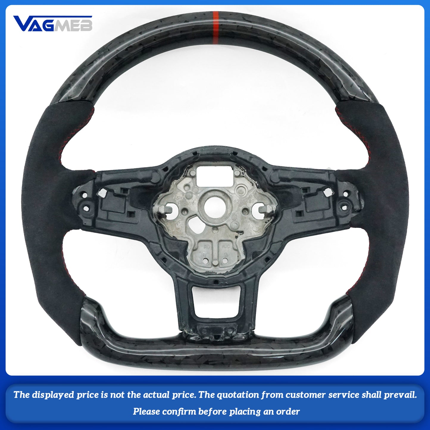 For VW Golf GTIR MK7 MK6 MK5 MK4 steering wheel