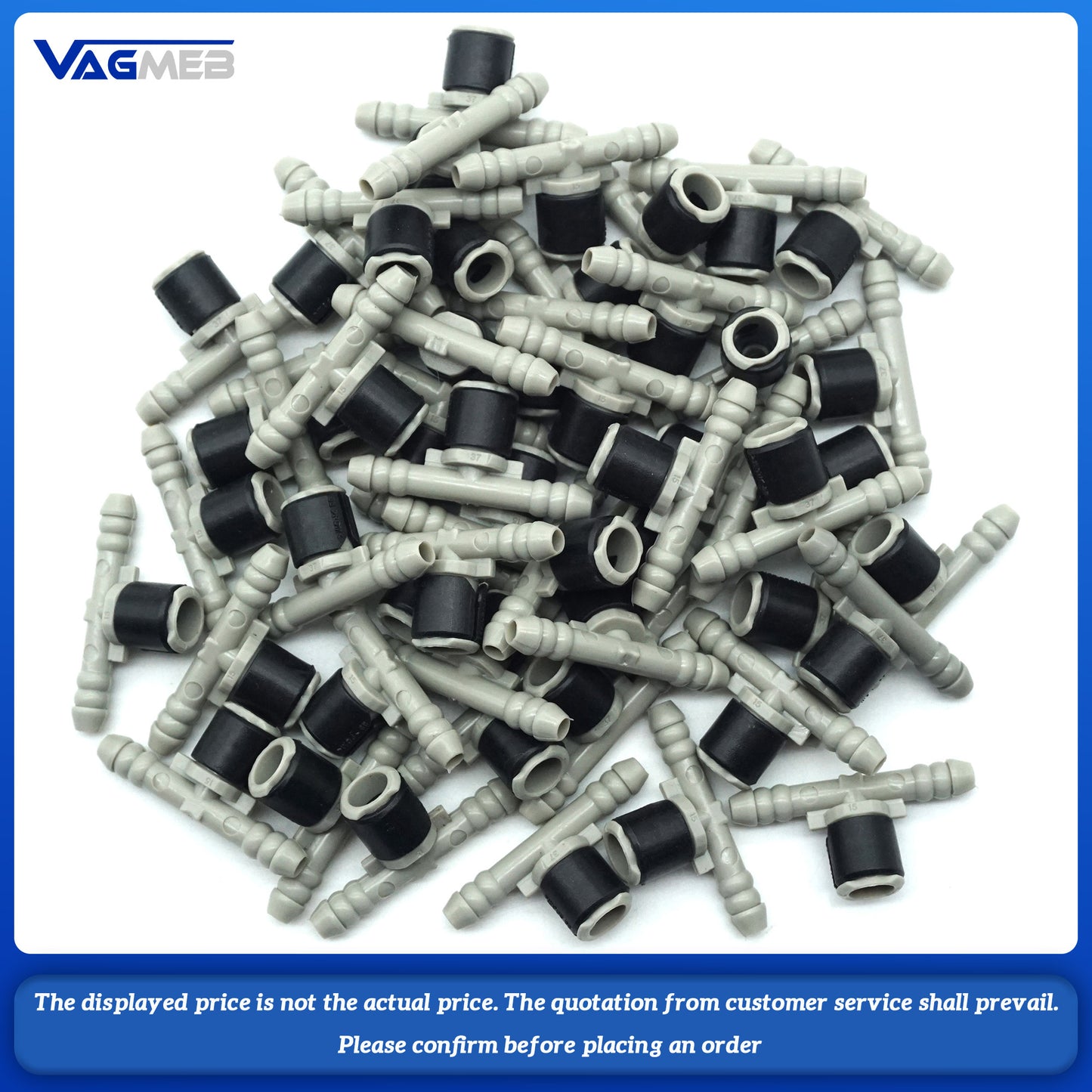 For VW Wiper water spray nozzle three-way connector