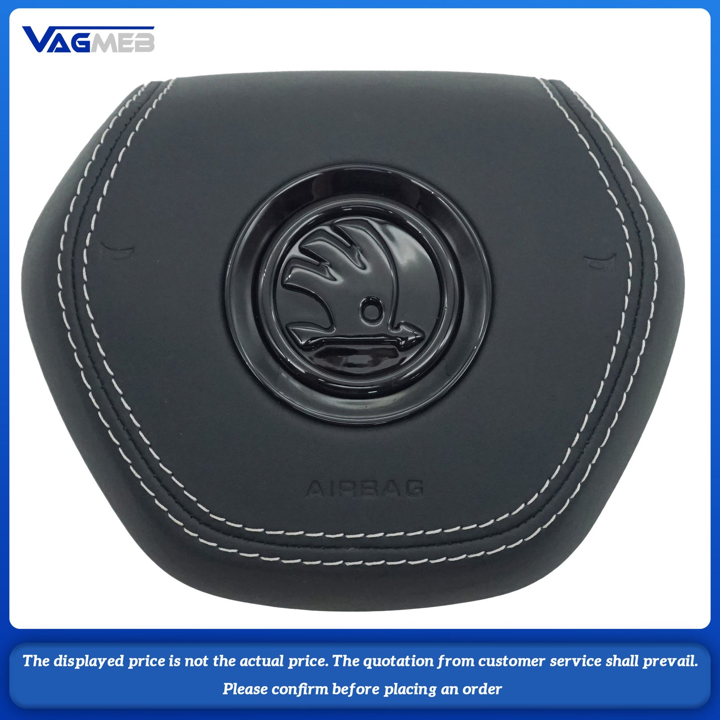 Steering wheel airbag cover multifunction steering wheel For Skoda Octavia
