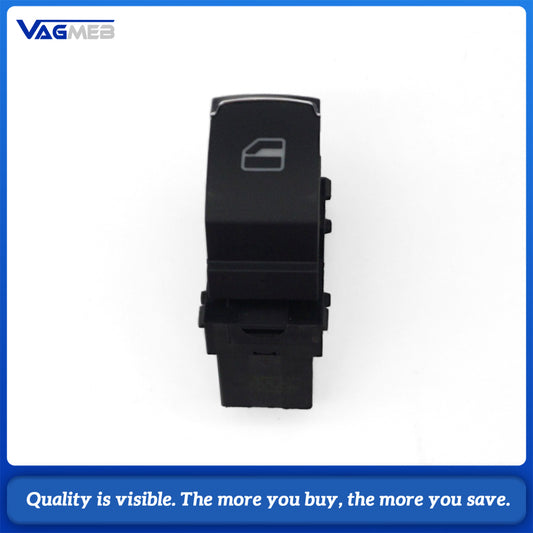 Chrome Passenger side Electric Window Switch For Volkswagen VW Passat CC 3C8 959 855
