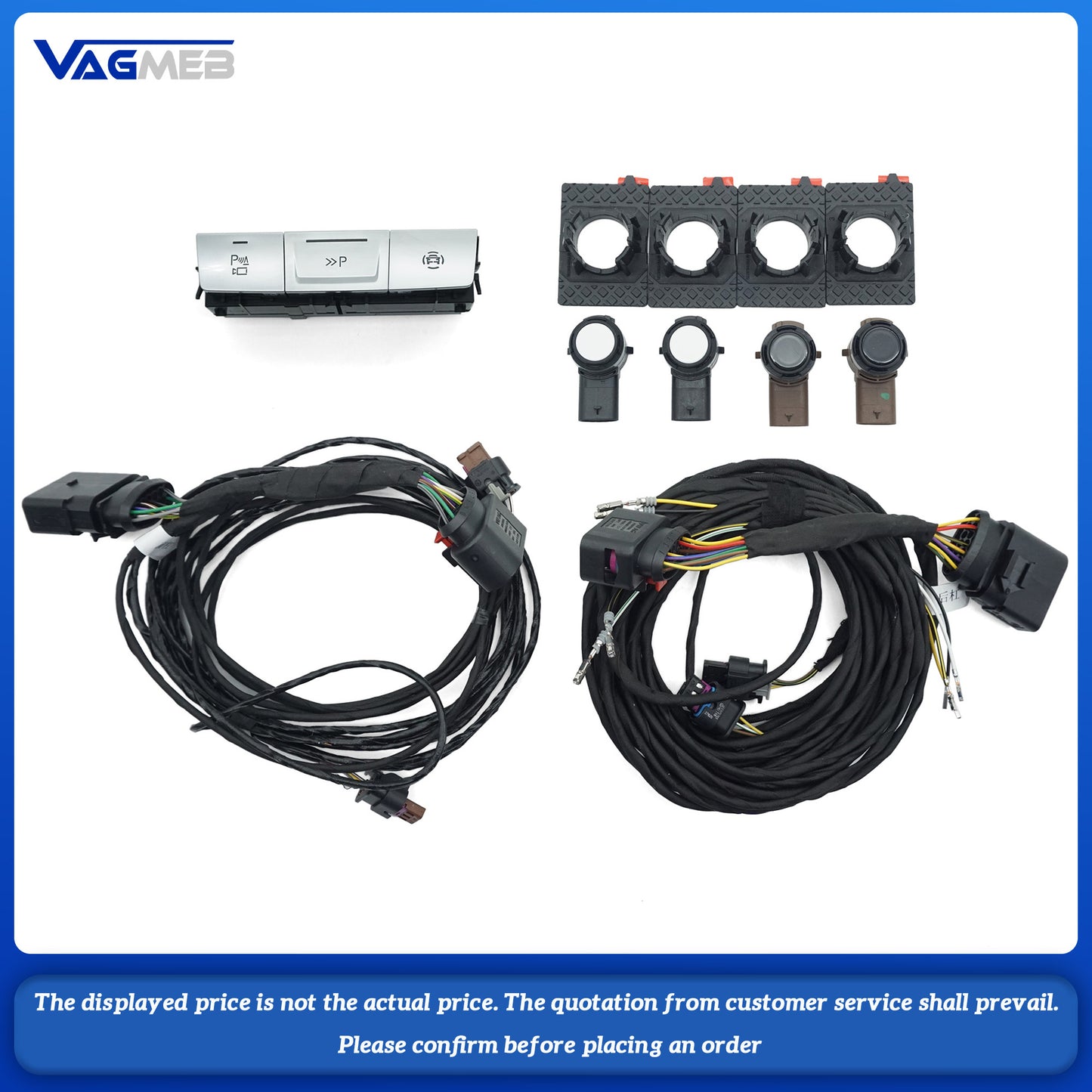 For Audi A6 8-liter 12-Radar Package