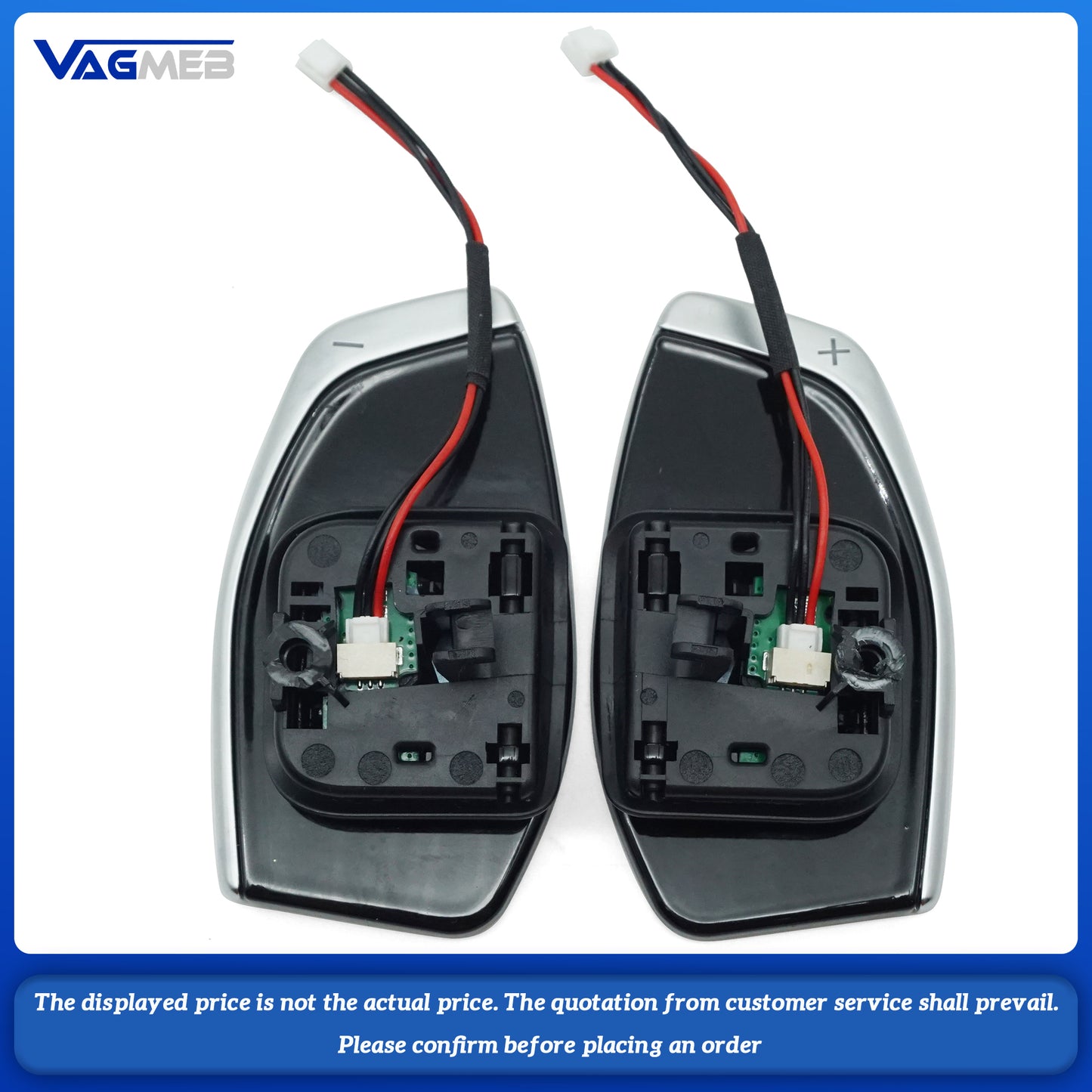 Suitable for the small shift paddles on the steering wheel For Audi Q5 Q7
