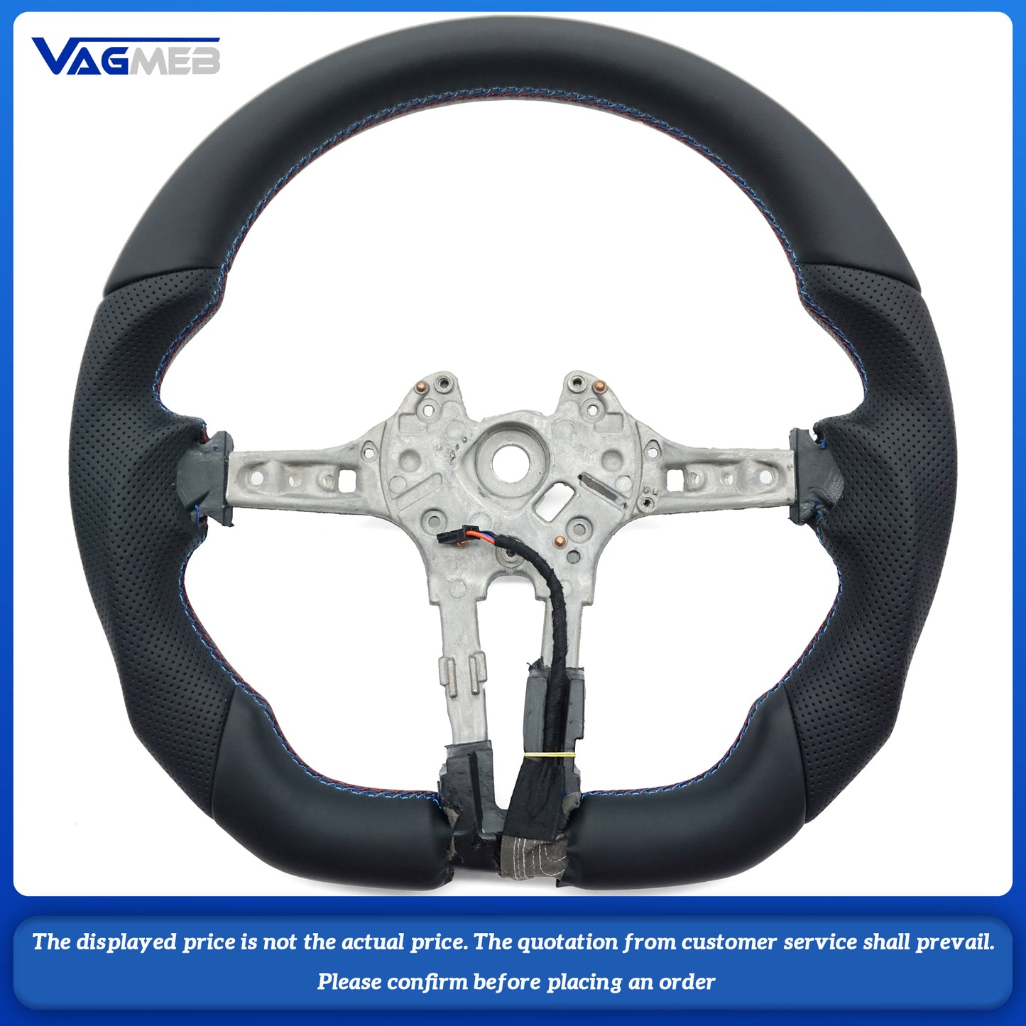 Car With heating teering Wheel For BMW M M3 M5 M6 F01 F02 F06 F07 F10 F11 F12 F13 F30 F32 F80 F91 E90 E91 E92