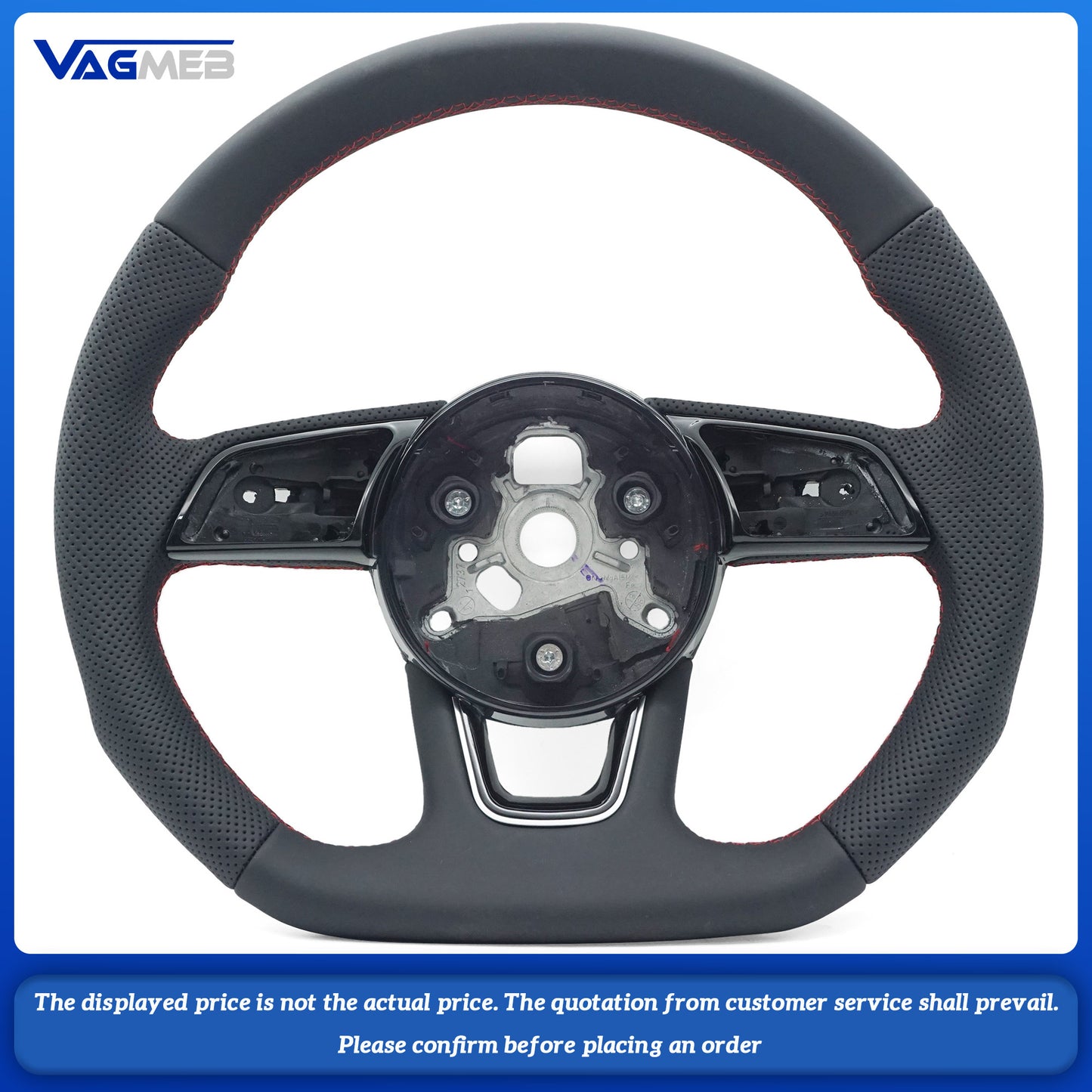 For Audi RS3 RS4 RS5 A3 A4 B9 A5 S3 S4 S5 steering wheel