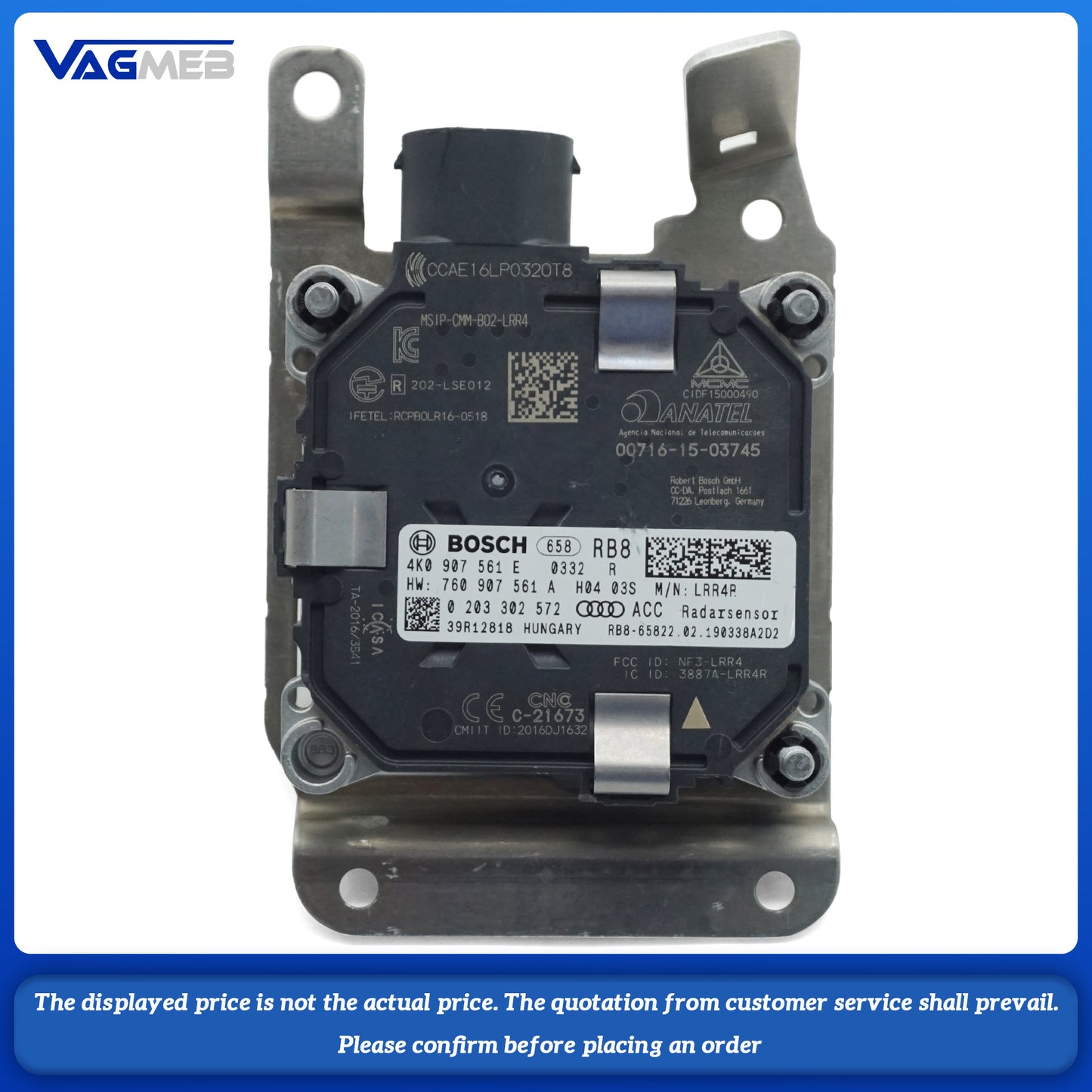 For Audi A6 2024 ACC