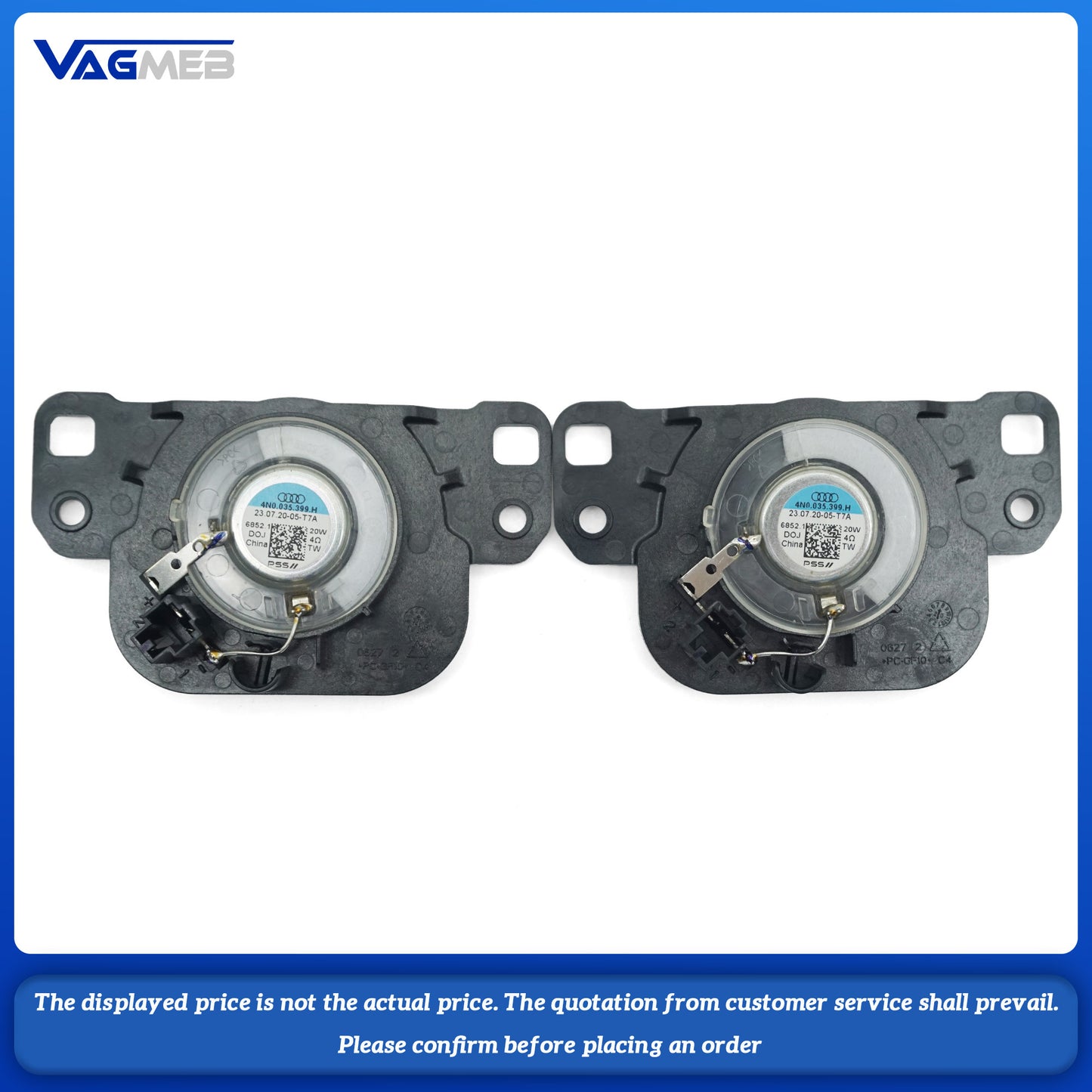 A set of audio system for Audi A6 2024