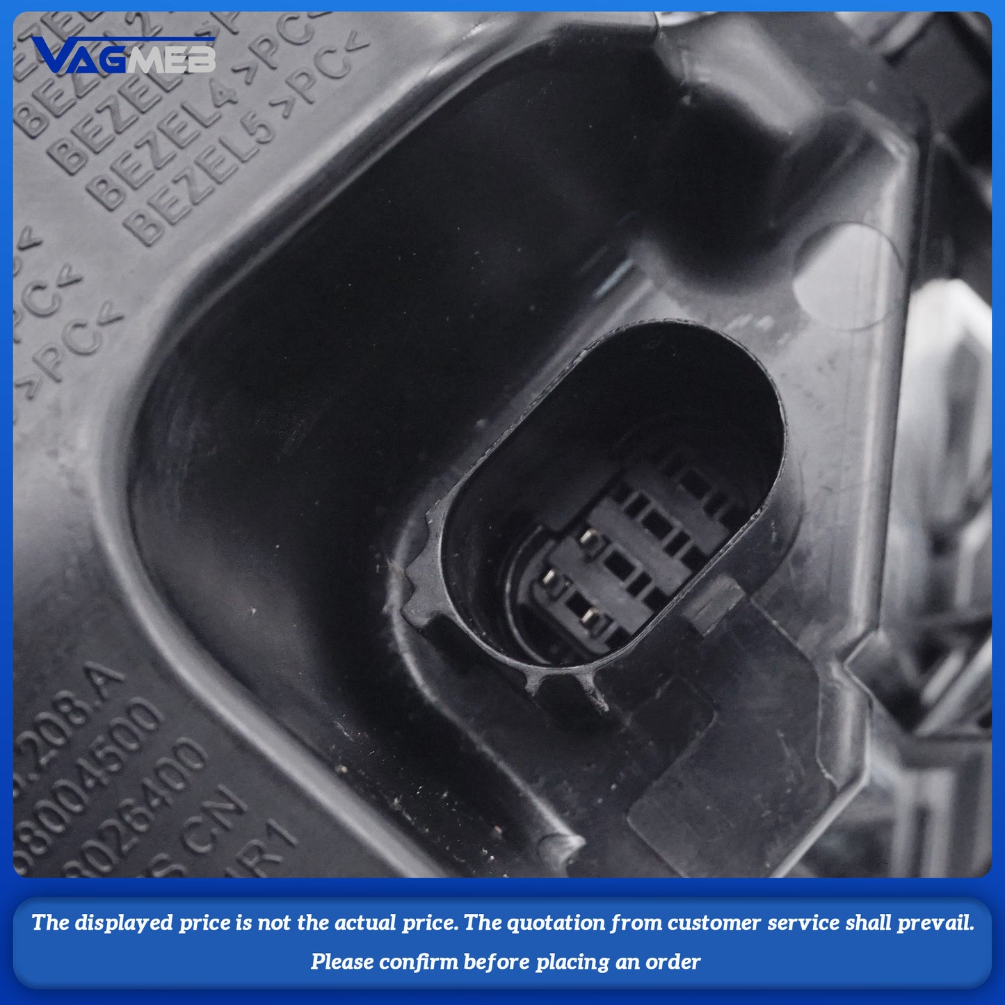 For VW Golf MK 8.5 R 2025 LED Rear Light Driving Lamp Brake Lamp Turn Signal Lamp