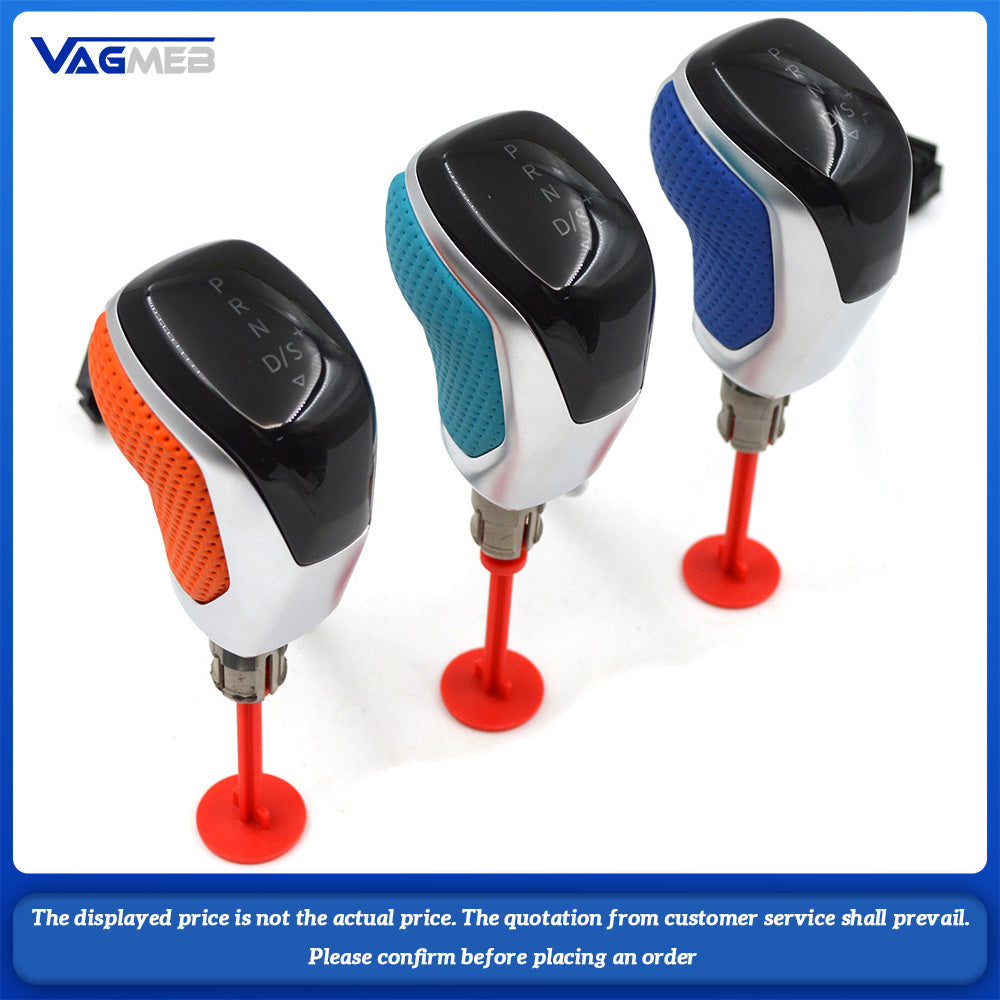 The new perforated electronic shift handle DSG LED electronic handle is suitable For VW Golf mk6 mk7 Passat B7 B8 8.5 Tiguan MK2