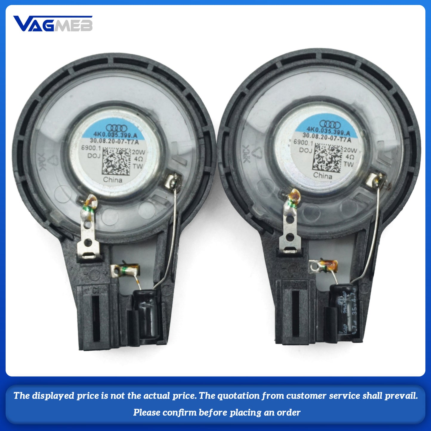 A set of audio system for Audi A6 2024