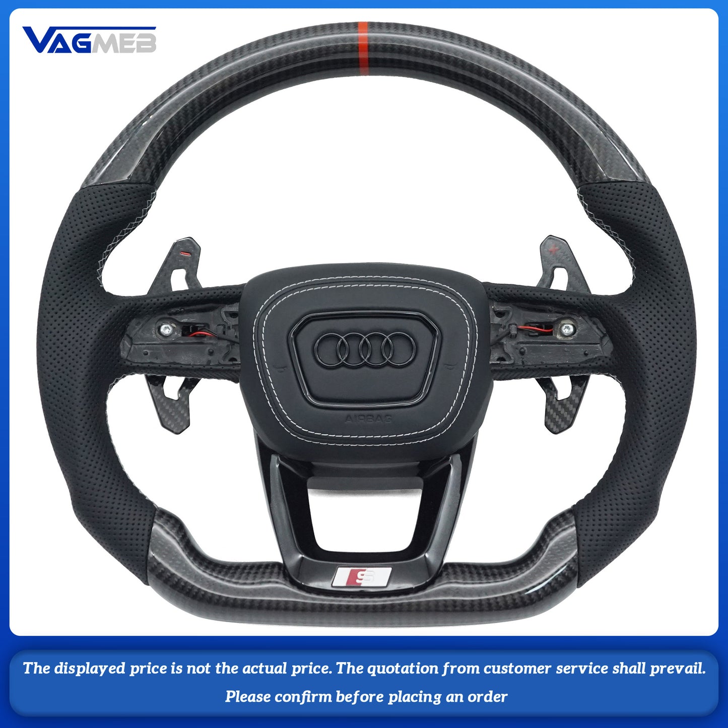 Carbon Fiber Steering Wheel For Audi Q5 FY Steering Wheel