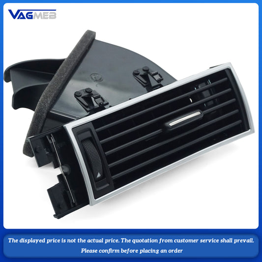LHD Black Front Right Passenger Air Outlet vents Air Vent Assembly Trim nozzle For audi A6 C6 Avant Allroad Quattro