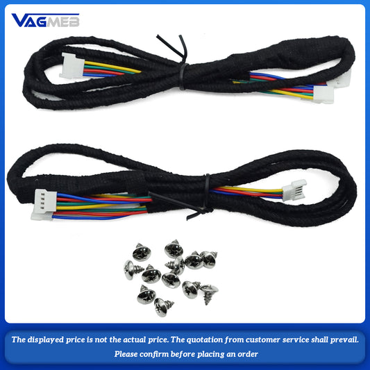 For 2010-2017 BMW 5 Series F10 F11 F18 Horn LED Ambient Light Illuminate Speaker Cover Luminous Tweeter Cover