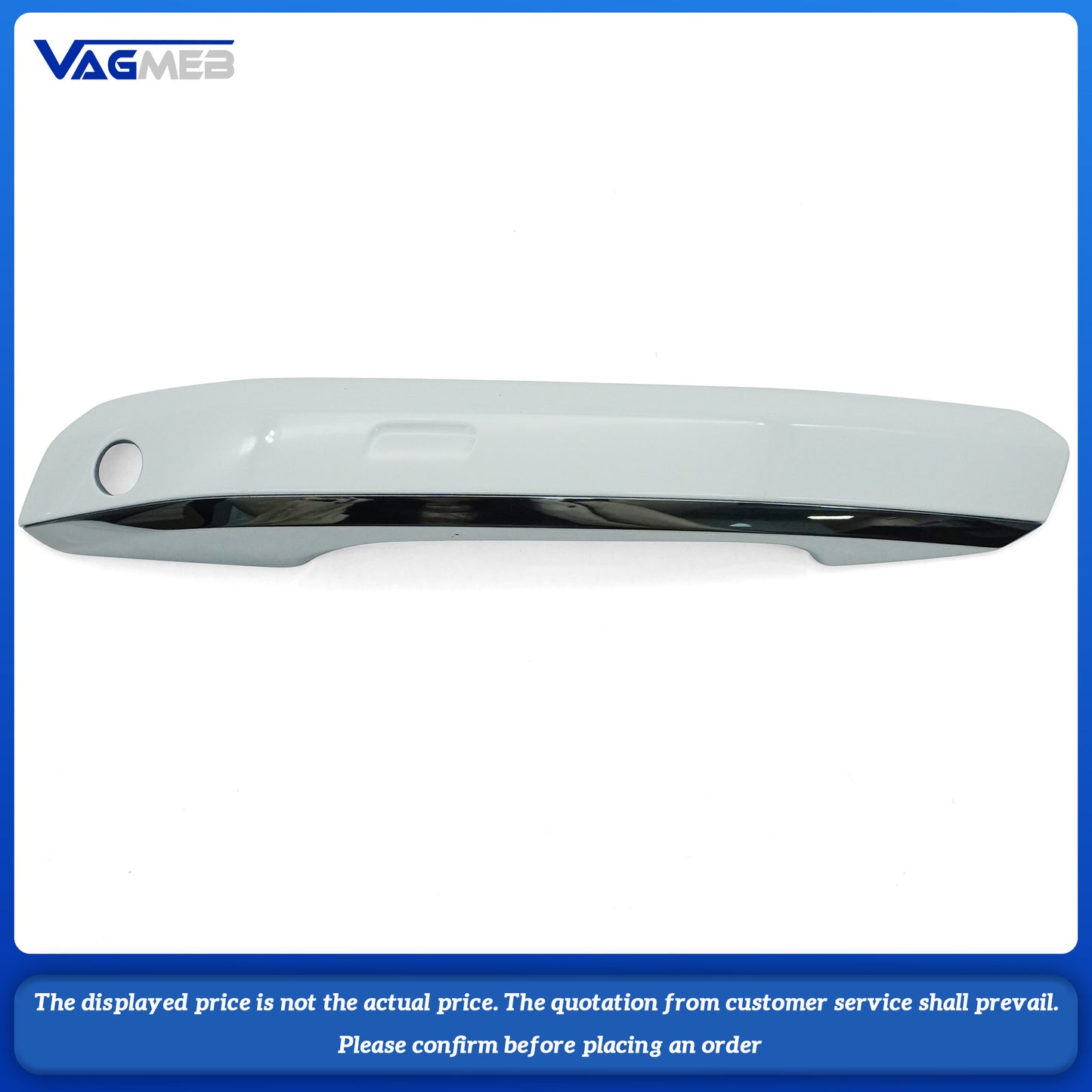 For Audi A4B9 2017 Door handle shell white set of four 8WD 837 875C 875B 876B
