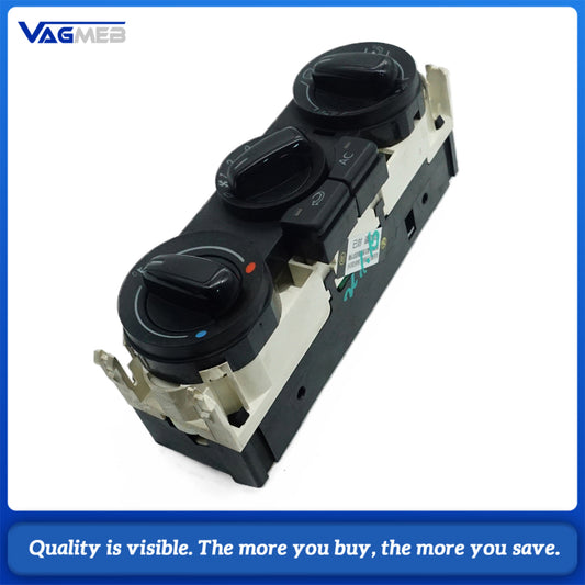Manual Fresh Air Conditioning Heater Climate Control Panel Knob Switch For VW Polo 6R0 820 045K