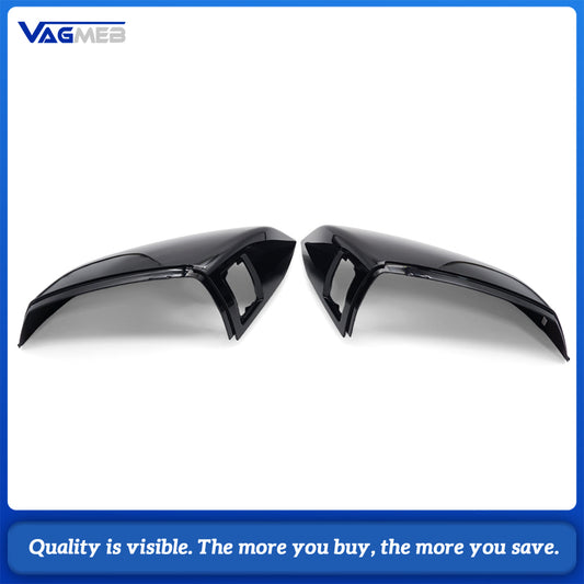 Car Rearview Mirror Housing For Audi Q5L FY 2018-2026 Lane Change Assist Blind Spot Detection Mirror Cap 80D 857 527A 80D 857 528A