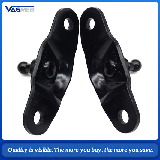 A pair of electric tailgate support brackets for Audi A38Y. 81D 827 603A/604A