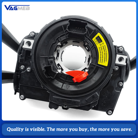 For Audi A4B9 A6C8 multi-function steering wheel hairspring cruise control handle switch assembly modification