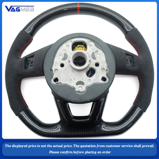 For Audi RS logo A4B9 Steering wheel