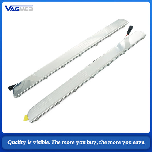 For VW Passat B8 Anti-Scratch Accessories 4Pcs Silver ABS Chrome Car Side Door Body Cover