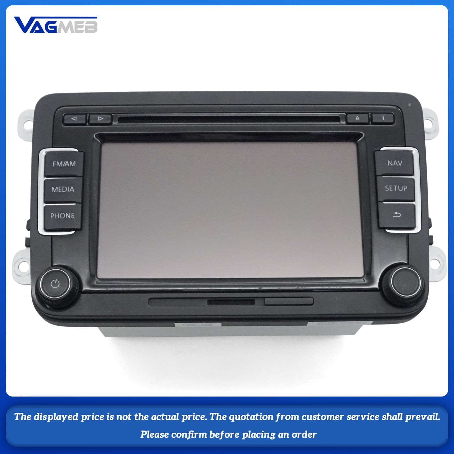 3AD 035 272 A Car Radio RCD510 CD USB AUX RVC Rear View camera For VW Touran Tiguan MK1 Passat B8