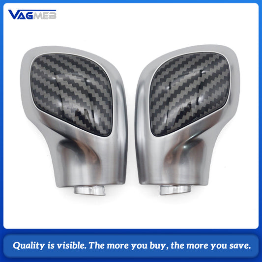 For VW Golf 6 7 R Dsg Gear Shift Knob Side Cover Gti Passat B7 B8 Cc R20 Jetta Mk6 Gli Dsg Emblem Gear Knob