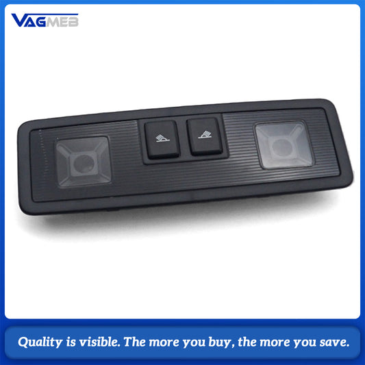 Rear Roof LED Reading Light Black OE 5G0947291/291K For VW Passat B8 Golf MK7 Tiguan L Arteon MQB Platform