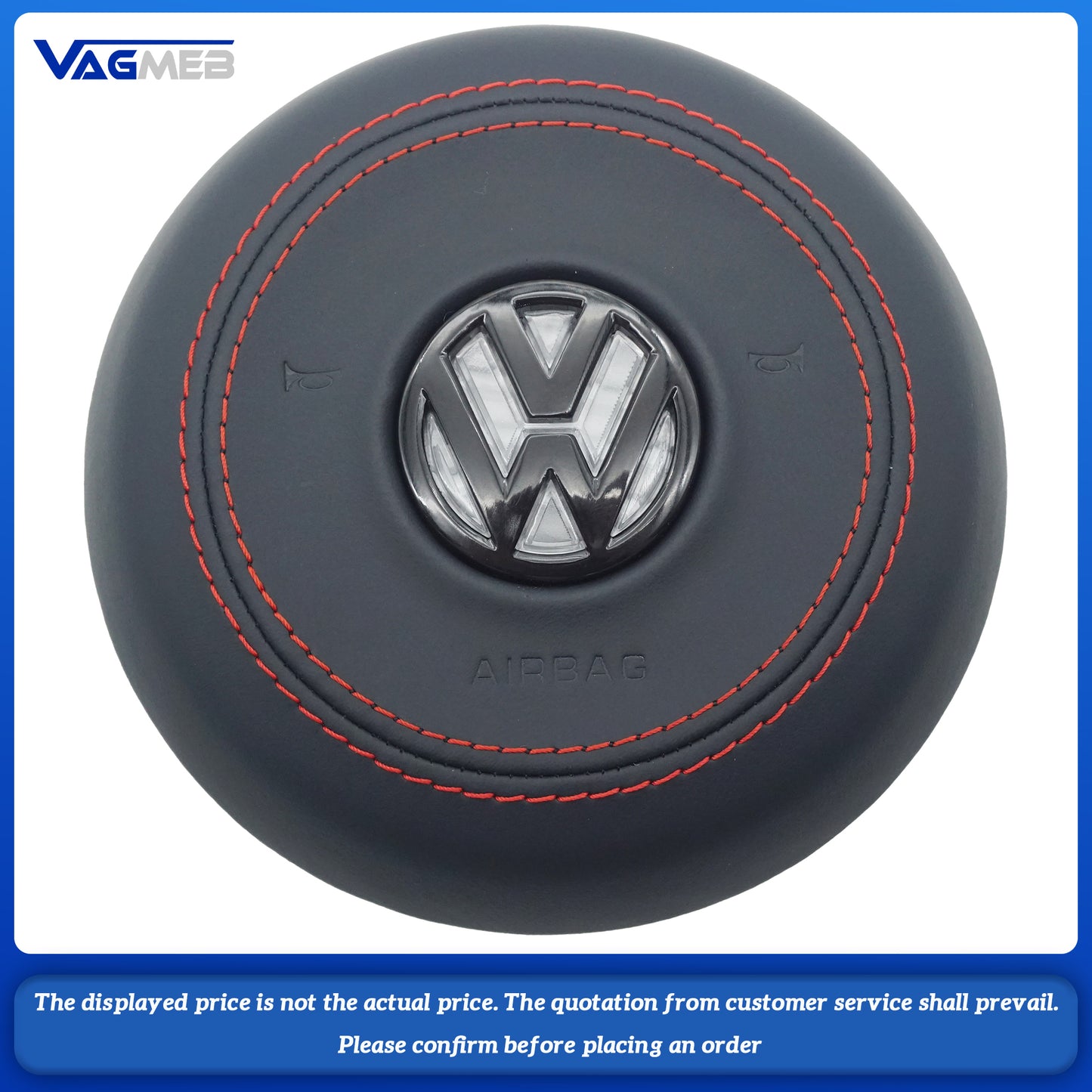 Steering wheel airbag cover multifunction steering wheel (LED) For VW Golf MK7 Golf 7