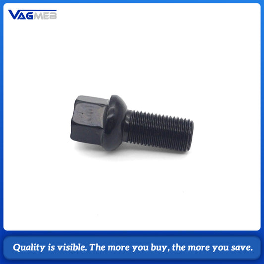 M14-1.5 Black Wheel Hub Screws Replacement For Audi A4 B8 B9 A6 C7 C8 Ball Seat Lug Bolts